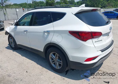 2018 Hyundai Santa Fe Sport 2.4L из США, поврежденный, VIN 5XYZUDLB7JG543874